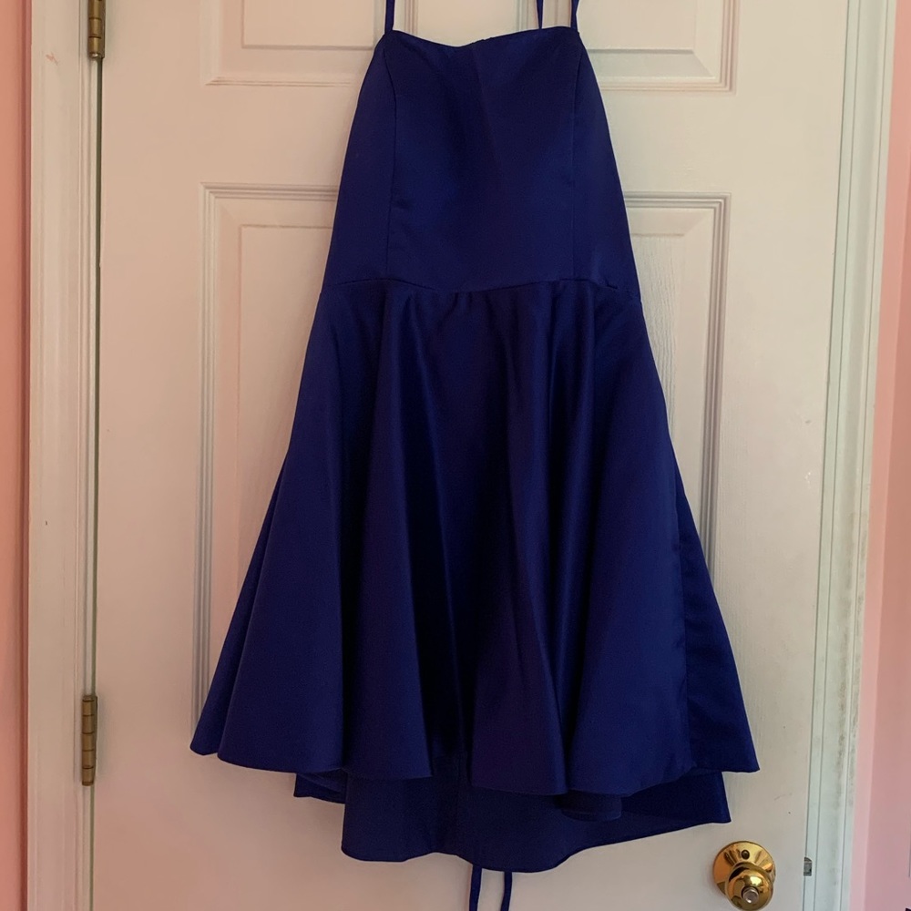 Blue Homecoming Dress - Size 16